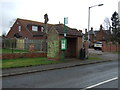 Bus stop and shelter on Gringley Road, Misterton