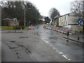 Roadworks in London Road, Temple Ewell