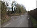 TM3071 : Badingham Road, Laxfield by Geographer
