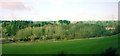 Fields, trees and pylons near Birkenside