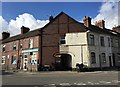 Newcastle-under-Lyme: corner of Well Street and Garden Street