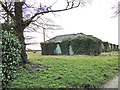 Ivy covered building at Wood Farm