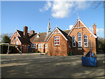 TM3569 : Peasenhall Primary School by Adrian S Pye
