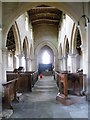 Interior of St Nicholas Church, Walcot