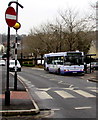 X13 bus for Swansea in Pontarddulais