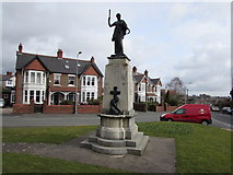 ST1380 : Radyr War Memorial, Cardiff by Jaggery