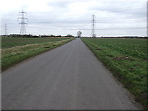 SK7998 : Minor road near Owston Grange by JThomas
