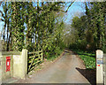 Track to the old vicarage, Bickerstaffe