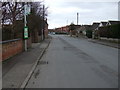 Bus stop on Station Road, Beckingham