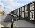 Western end of Treharne Road, Caerau