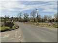 A1120 looking towards the bridge over the River Deben