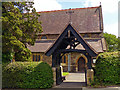 Lych gate at St. Peter