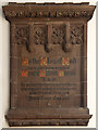 St John the Evangelist, Glenthorne Road, Hammersmith - Wall monument