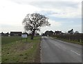 Approaching Bardney Dairies from the north