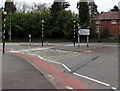 Zebra crossings, Llantristant Road, Danescourt, Cardiff