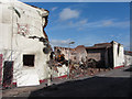 Fire-damaged former cinema in Cardiff