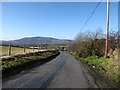 Descending westwards along Cottage Road, Killeen