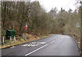 Dark green box alongside the A4107, Cymmer