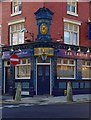 The Craven Arms (6) - entrance door & plaque above, 47 Upper Gough Street, Birmingham