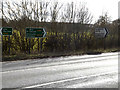 Roadsigns on the A143 Botesdale Bypass