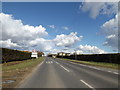 Entering Wortham on the A143 Bury Road