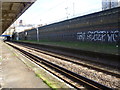 The abandoned platforms at Upton Park station