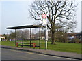 Bus stop on Burney Drive