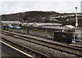 Towards the Tawe from Swansea railway station