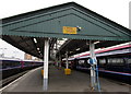 Warning - fragile roof at Swansea railway station