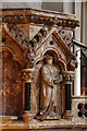 St Luke, Redcliffe Gardens, Kensington - Pulpit detail