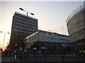 Tower blocks on Notting Hill Gate