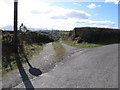 Farm access lane leading off School Road