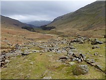 NY3614 : Looking down Grisedale by Oliver Dixon