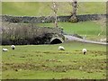 Farm bridge over Grisedale Beck