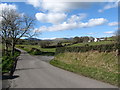 View west along School Road, Claragh TD