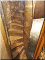 SU4829 : Winchester: spiral staircase up the cathedral tower by Chris Downer