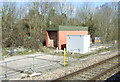 Railway building near Tuffley Junction