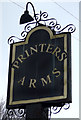 Sign for the Printers Arms, Denshaw