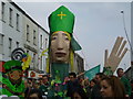 H4572 : Large St Patrick, St Patrick's Day 2015, Omagh by Kenneth  Allen
