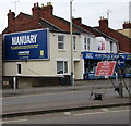 Manuary poster on a Swindon wall