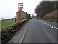 Bus stop on Ripponden New Bank (B6113)