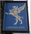 Sign for the Griffin Inn, Barkisland