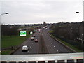 NO4133 : The A90 on outskirts of Dundee by Douglas Nelson