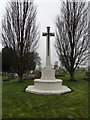 Memorial at the military graves in Newmarket cemetery