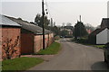 Farm buildings by the road into Ragdale