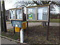 TM2381 : Needham Village Notice Boards by Geographer