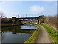Railway bridge on the Bridgewater Canal near Runcorn East