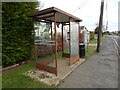 Bus shelter on Kynaston Road