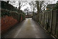 Quaker Lane towards  Woodlands, Beverley