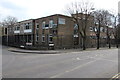 Military building on a Swindon corner